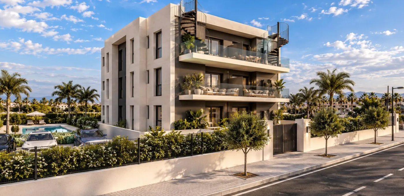 Deluxe · Promoción de obra nueva a 450 m de la playa